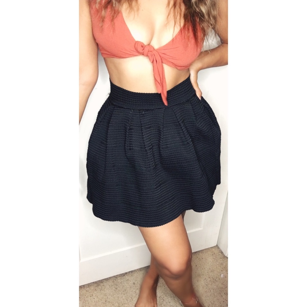 Black skirt